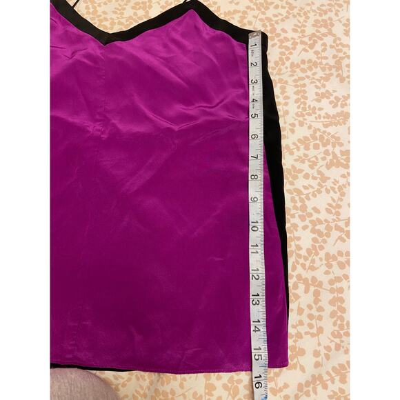 EUC Tibi silk color block spaghetti strap tank sz: 4 - Picture 5 of 7
